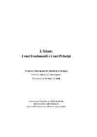 L’Islam: I suoi Fondamenti e i suoi Principi