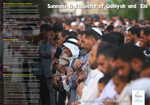 Sunnahs and Etiquette of Udhiya and Eid
