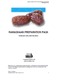 Ramadan Preperation Course Pack