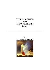 Study Course for New Muslims