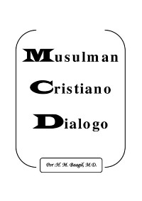 Diálogo Cristiano – Musulmán