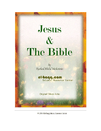 Jesus and The Bible