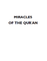 ALLAH&#039;S MIRACLES IN THE QUR&#039;AN
Harun Yahya