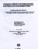 A Reappraisal of Attitudes to the &#039;People of the Book&#039; in the Qur&#039;an and hadrth, with articular Reference to Muslim Fiscal policy and the Covenant of &#039;Umar
Mahmood Hassaan al-Denawy