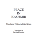 Peace in Kashmir
Wahiduddin Khan 