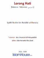 Lorong Hati
Lorong Hati Dalam buku ini penulis menjelaskan sebab-sebab suksesnya seorang mukmin didalam menerapi hatinya untuk bisa
Ibrahim bin Abdullah ad-Duwaisy