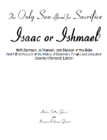 The Only Son offered for Sacrifice Isaac or Ishmael?
Abdus Sattar Ghauri and Dr. Ihsanur Rahman Ghauri