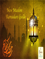 New Muslim Ramadan Guide