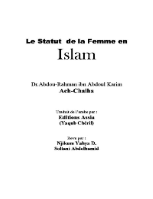Le Statut de la Femme en Islam