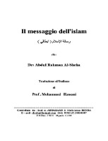 Il messaggio dell&#039;islam
Abdurrahmaan al-Sheha