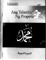 Ang Talambuhay ng Propeta
