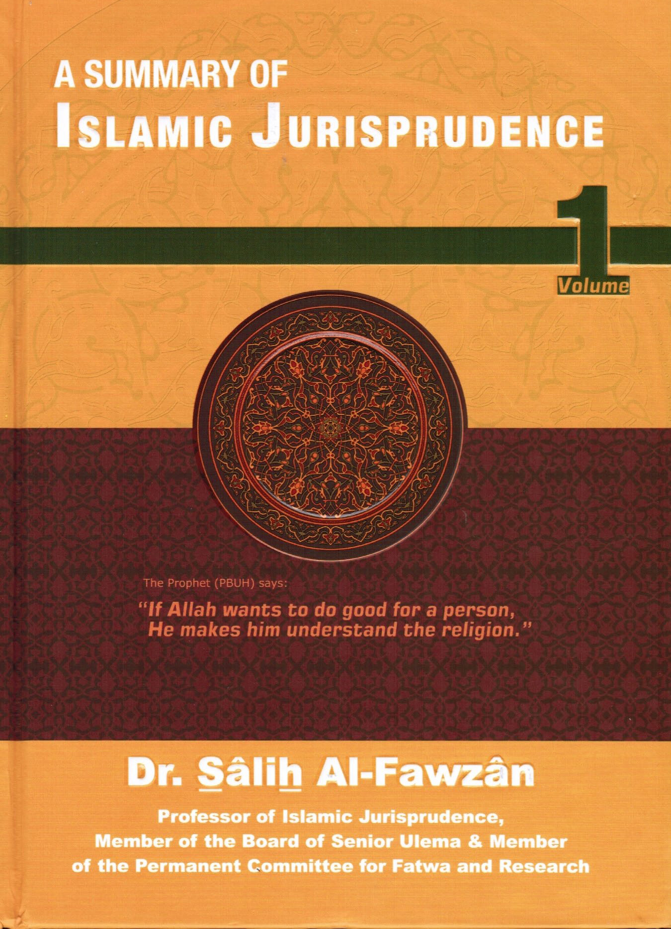 A Summary of Islamic Jurisprudence-Volume1