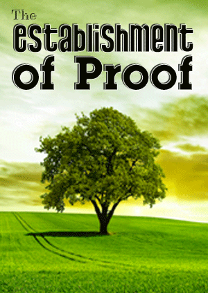 The Establishment of Proof