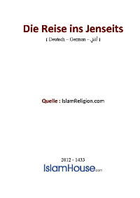 Die Reise ins Jenseits

www.islamreligion.com