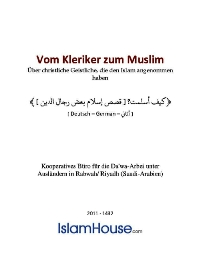 Vom Kleriker zum Muslim