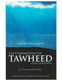 The Fundamentals of Tawheed

Bilal Philips