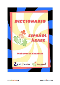 Diccionario Español – Árabe para principiantes