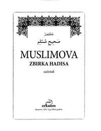 Muslimova zbirka hadisa – sažetak