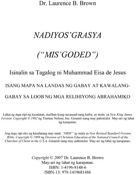 Nadiyos’ Grasya (“MIS’GODED”)