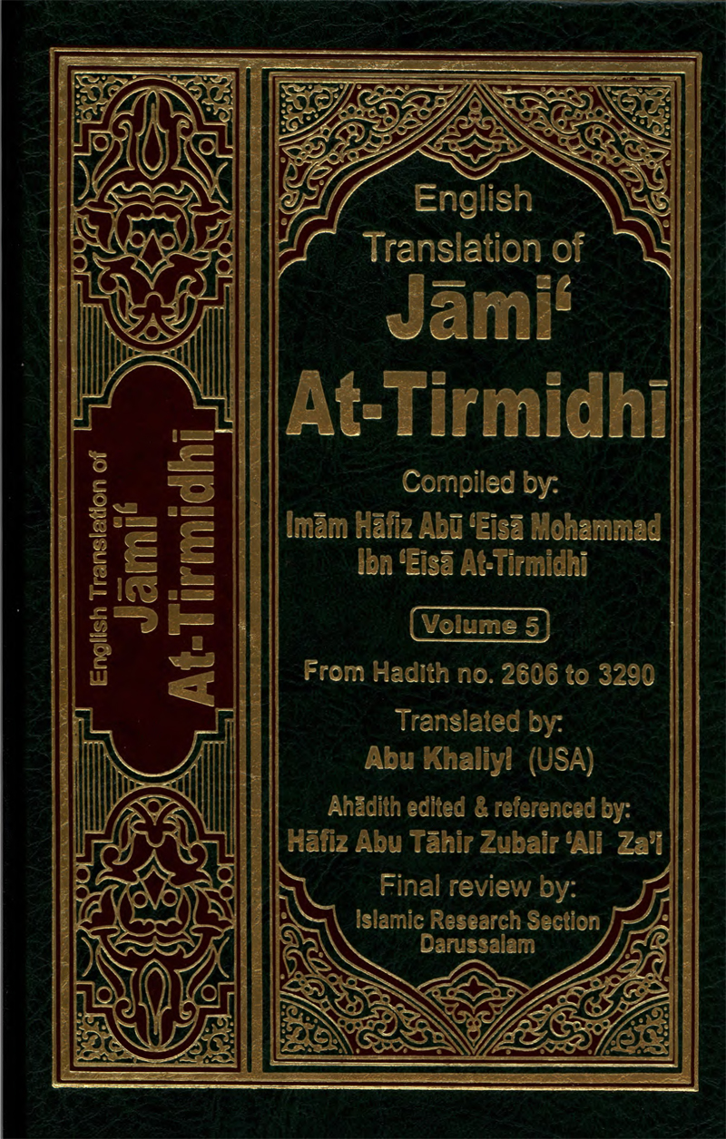 English Translation of Jami’ At-Tirmidhi Volume 5
