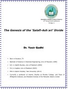 The Genesis of the Salafi Ashari Divide